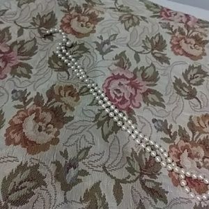 Real saltwater pearls 24in